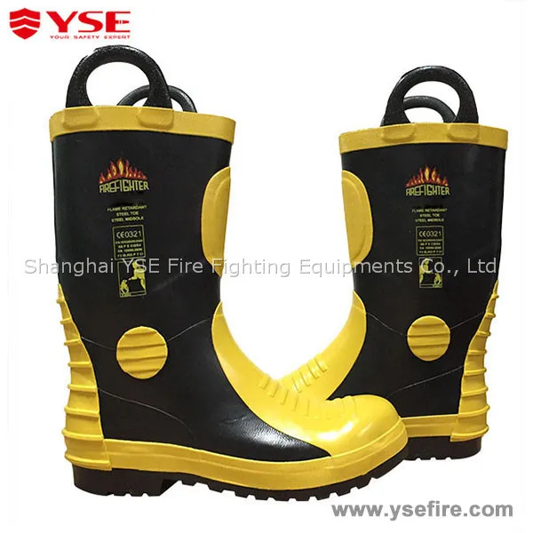 Rubber Firefighter Structural Firefighting Boots Buy Structural