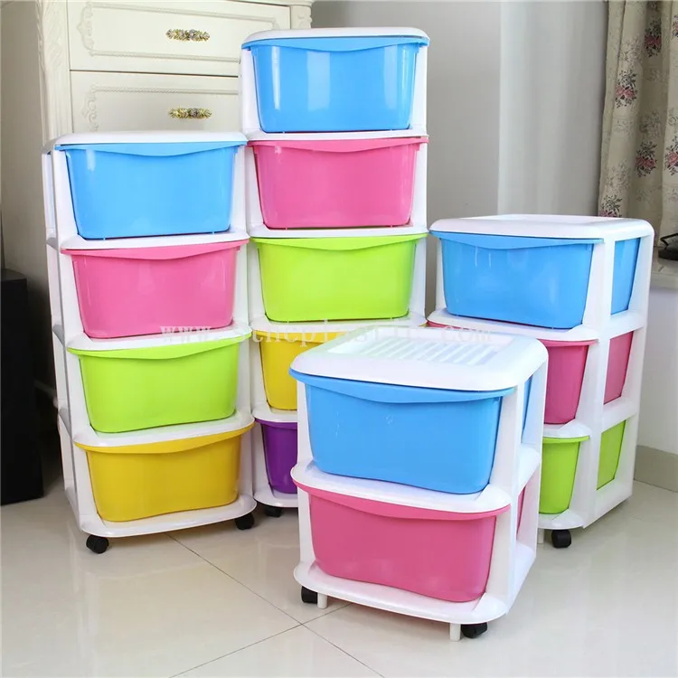 plastic tiered storage boxes