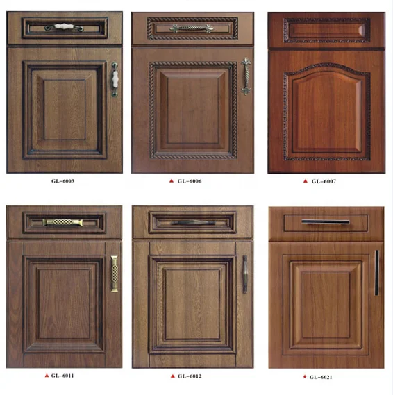 Pvc Skin Thermofoil Mdf Kitchen Cabinet Door Buy Used Kitchen