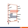 0408 Single Sided Mobile Bumper Rack Bumper Stand Automobile Stand