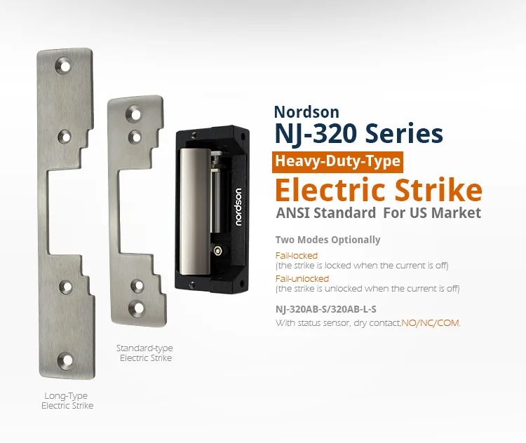 Ansi Standard Heavy Duty Strike Plate Installation Electric Door Strike