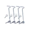 alibaba supplier Factory Supply Window Hook curtain hook & eyes in zinc plated