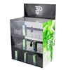 Custom 30ML E liquid Bottles Display/E-cigarette Display Rack/Counter Acrylic 3 Shelves E liquid Display Rack With 30 Dividers