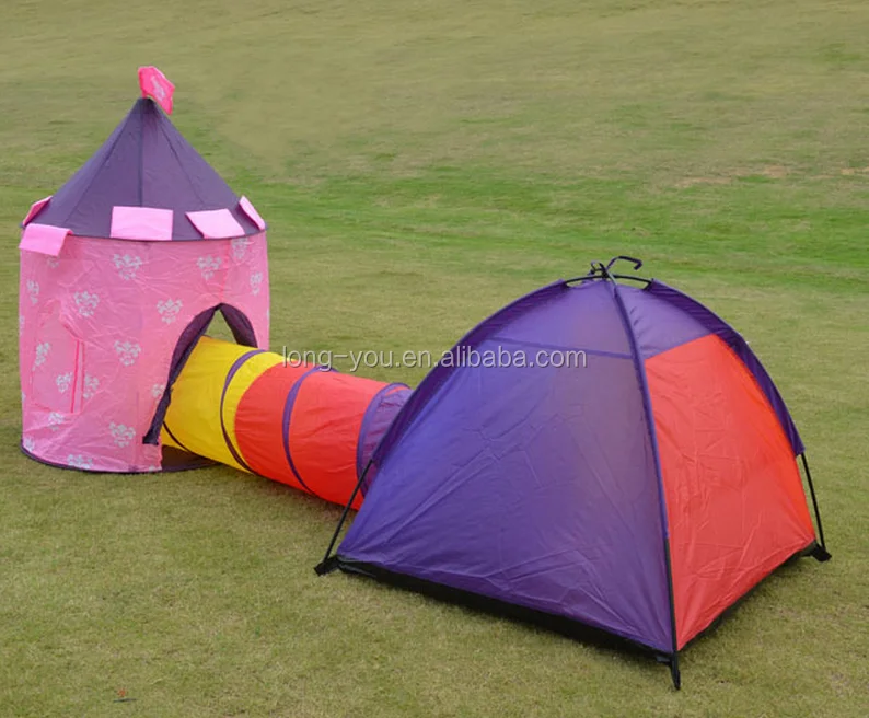 Aioiai Kids Tent And Sleeping Bag Set Kids Bunk Bed Tent And Crawl