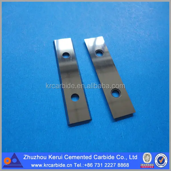 Tungsten Carbide Planer Blade /knives With Polished Face And Micro