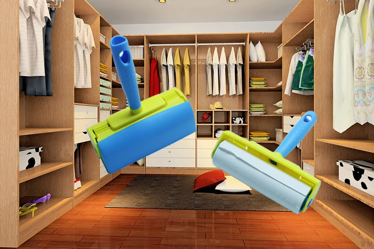 Bstw Roller With Handle/refill,Lint Remover Tape,Sticky Lint Roller