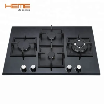 High Quality Built In Commercial Gas Stove Burner With Cast Iron Pan