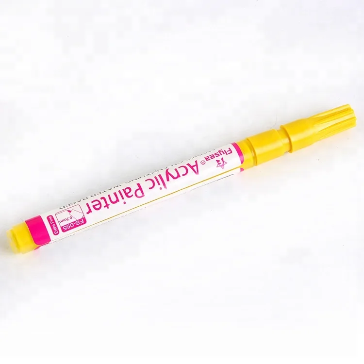 Flysea 0.5mm Extra Fine Point 12 Colors Water Based Rock Painting