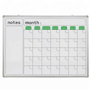 Magnetische Droge Wissen Boord Gedrukt Schrijven Maandelijkse Kalender Whiteboard Met Raster Buy Gedrukt Whiteboard Kalender Whiteboard Product On Alibaba Com