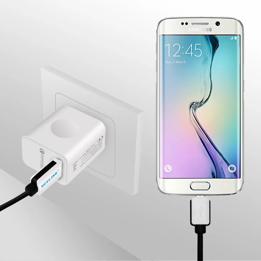 Самсунг заряд. S6 самсунг зарядник. Samsung Galaxy s6 Edge зарядка. Samsung g4 Plus зарядка. VOXLINK quick charge 3.0.