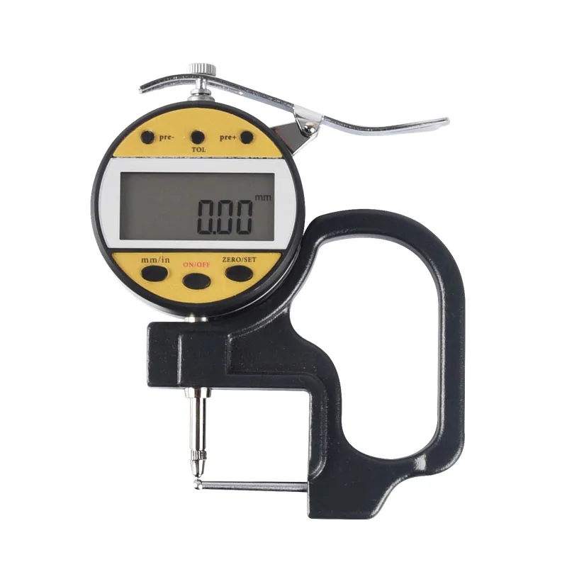 0-25mm Digital Thickness Gauge Meter For Paper,Fabric,Leather - Buy ...