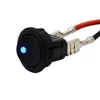 mini black 3pin 12v round rocker switch with led indicator light for car boat