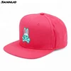 Vintage Classic Create your own solid color embossed adjust cotton snapback hats