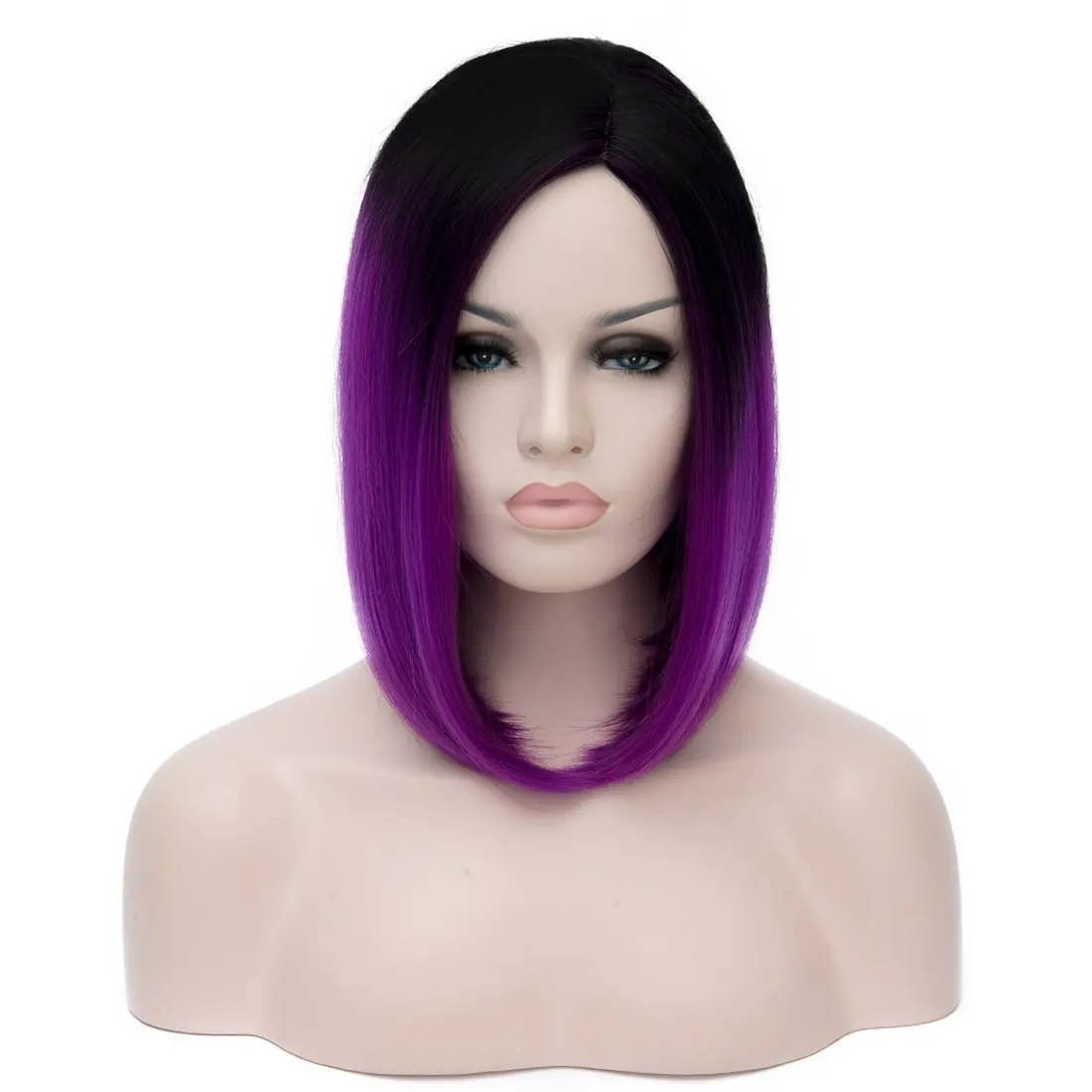 bright purple wig