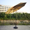 High quality umbrella outdoor furniture manufacturer commercial aluminum umbrella for advertising