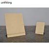 New products 120mm*80mm cardboard table top display rack brass easel picture stand