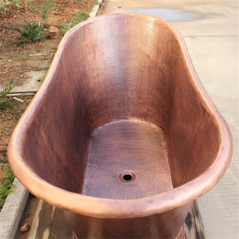 The Hand Hammered Copperbath Tub/tubs Type And Ecofriendly Feature