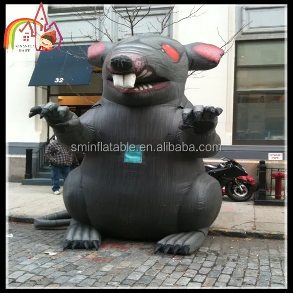 Hot Selling Outdoor Giant Inflatable Rat Model For Advertising