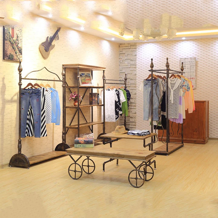 Retail Metal Clothes Rack Singapore Shop Fittings For Clothes - Buy 