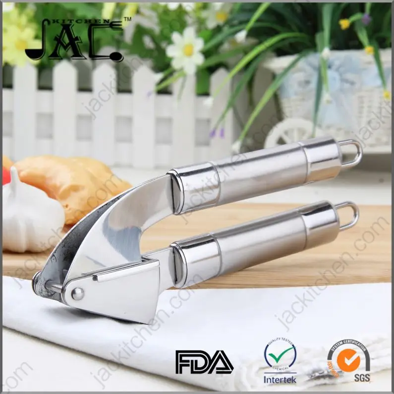 Manual Durable Stainless Steel Kitchen Garlic Press