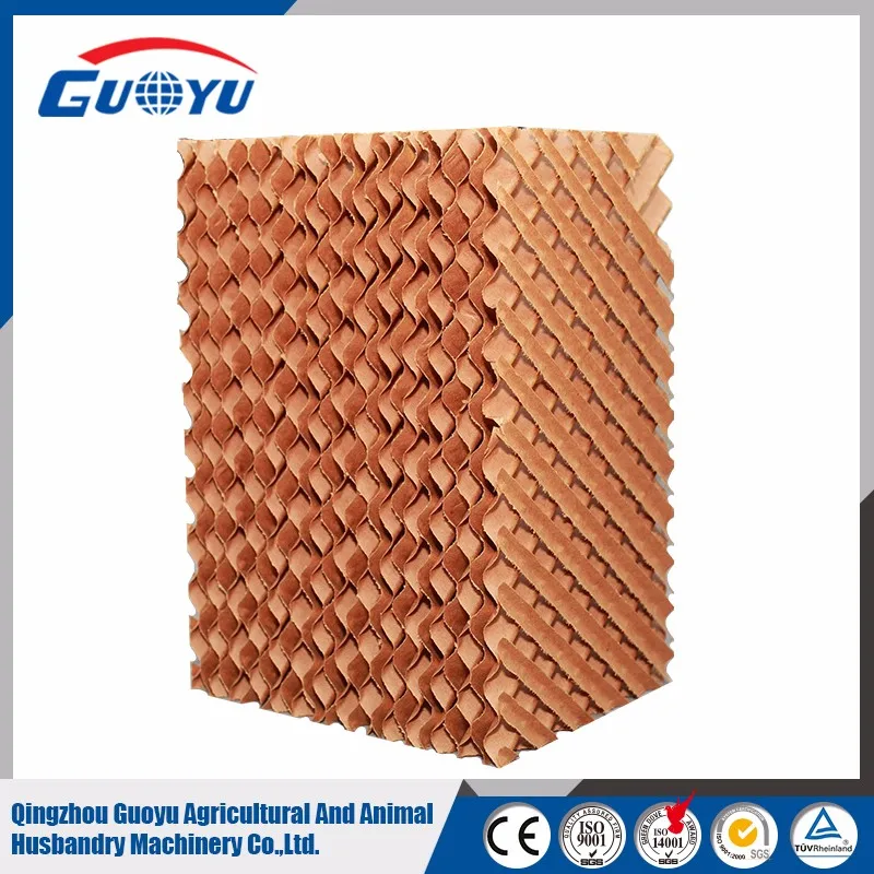 Cooling pad paper,agricultural greenhouse cooling pads for sale