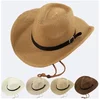 Factory supply Fashionable Outdoor Sports Cowboy Hats For Men And Women