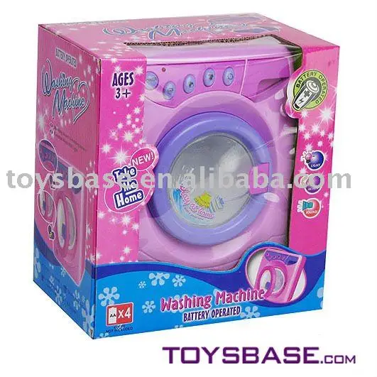 battery operated toy washing machine