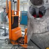 Aluminum liquid degassing refining machine