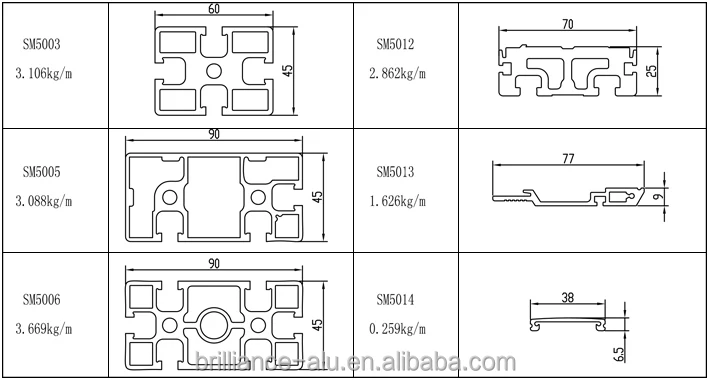Customized 6061-t6 Ss Aluminum Products - Buy 6061-t6 Ss Aluminum ...