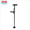 Excellent holder Black handle folding walking cane