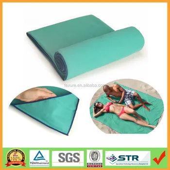 weighted beach blanket