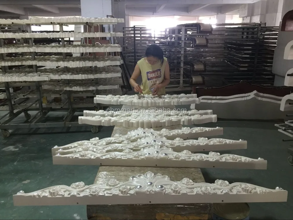 Luxury European style king size bed 0409-312