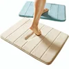 flannel memory foam anti-slip room mat,