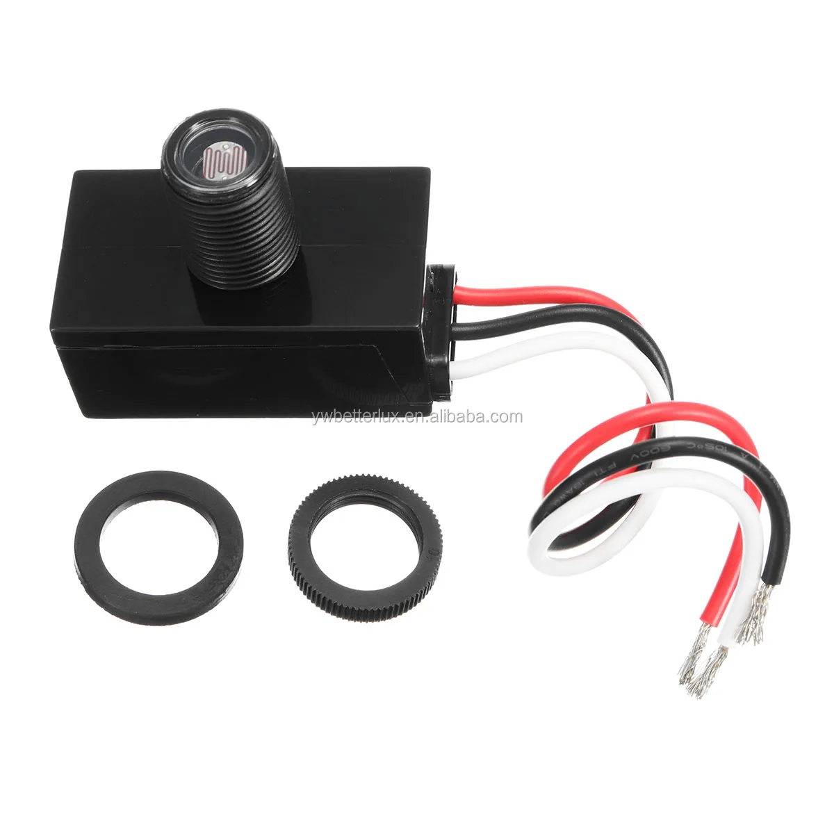 Outdoor Hard-Wired Post Eye Light Control with Photocell Light Sensor 120-277VA