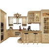 Custom design shaker solid wood kitchen cabinet doors