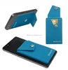 Adhesive Holder Pouch Pocket Snap Closure Flap Doubles as Phone Stand Silicone Cell Phone Custom Wallets with Stand