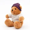 OEM Happy New Year Gift Brown Teddy Bear Toy Plush Stuffing Soft Certificated Animal Doll