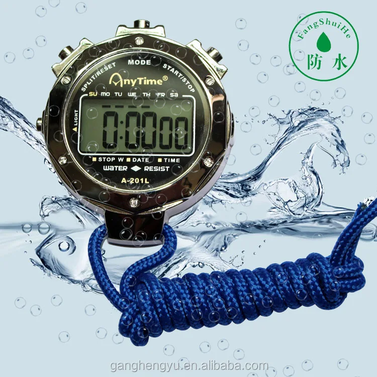 Highquality Novelty Mechanical Metal Waterproof Stopwatch Sport Watch