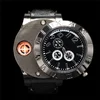 New Product Chinese Wholesale Sport Mens Watch USB Cigarette Lighter Watch