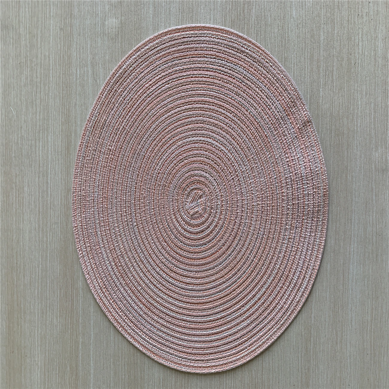 Wholesale Custom Round Plastic Placemats Woven Cotton Table Placemats