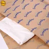 Sinicline hot sale custom 17gsm logo printed tissue paper custom for packaging clothing