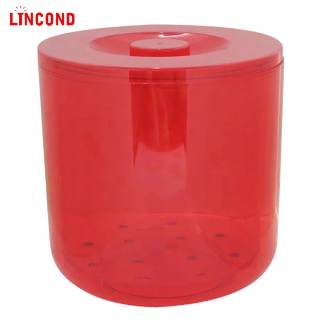 4l Double Wall Plastic Ice Bucket Wholesale Buy Double Wall Plastic