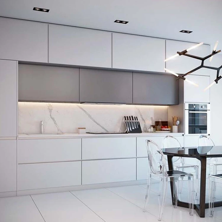 New design white color kitchen cabinets kitchen island designs kitchen furniture