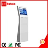 Anti Vandalism Steel Frame standing alone Human resource Kiosk with Motion Sensor