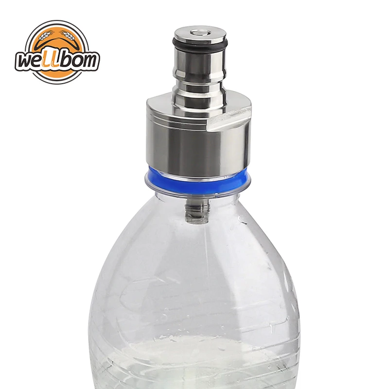 Carbonation Beer Soda Water Brewed Beer PET Bottles Beer Carbonation Cap Counter Pressure Bottle Filling with 5/16 Barb Fits Most Soft Drink PET Bottles Carbonation Beer Soda Water Brewed Beer PET Bottles Beer Carbonation Cap Counter Pressure Bottle Filling with 5/16 Barb Fits Most Soft Drink PET Bottles