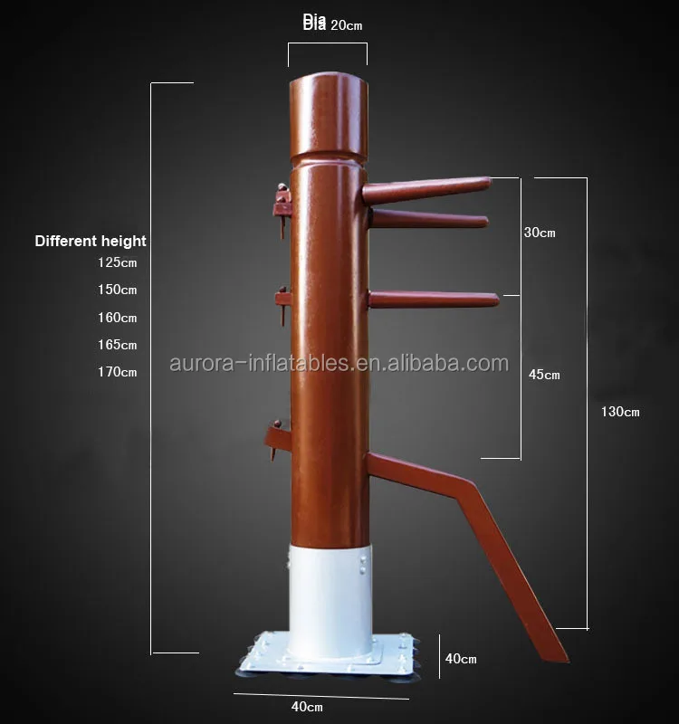 2014 Se Vend Le Mieux Les Arts Martiaux Mannequin De Bois Fabriqués En