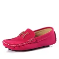 2016 New Toddler Child Boys Girls Flats Kids Casual Slip On Loafers Shoes Solid Flat Shoes