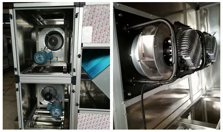 Ahu Air Conditioning Unit, 70kW, Cooling/20kW, Heating/60kg/h - detail 8
