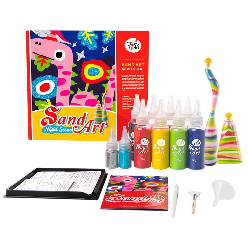 Sand Art Kit- Night Scene Sparkly Sand Art - Buy Sand Art Kits For Kids ...