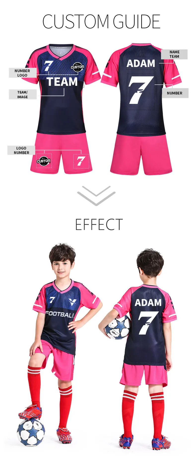 Cheap Soccer Team Uniforms Soccer Wear Custom Soccer Jerseys Online